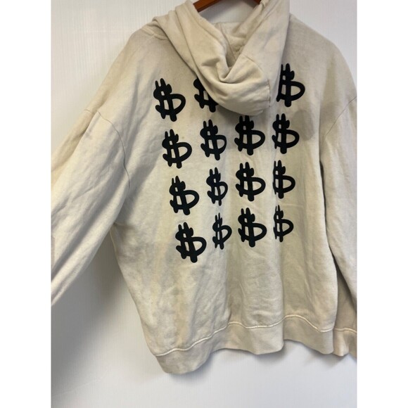 Monopoly Hoodie Jacket Size L Custom Marbled Design - Picture 4 of 5